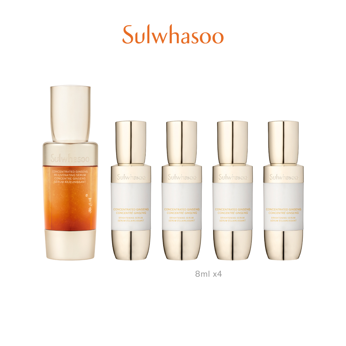 Concentrated Ginseng Rejuvenating Serum 30ml Set