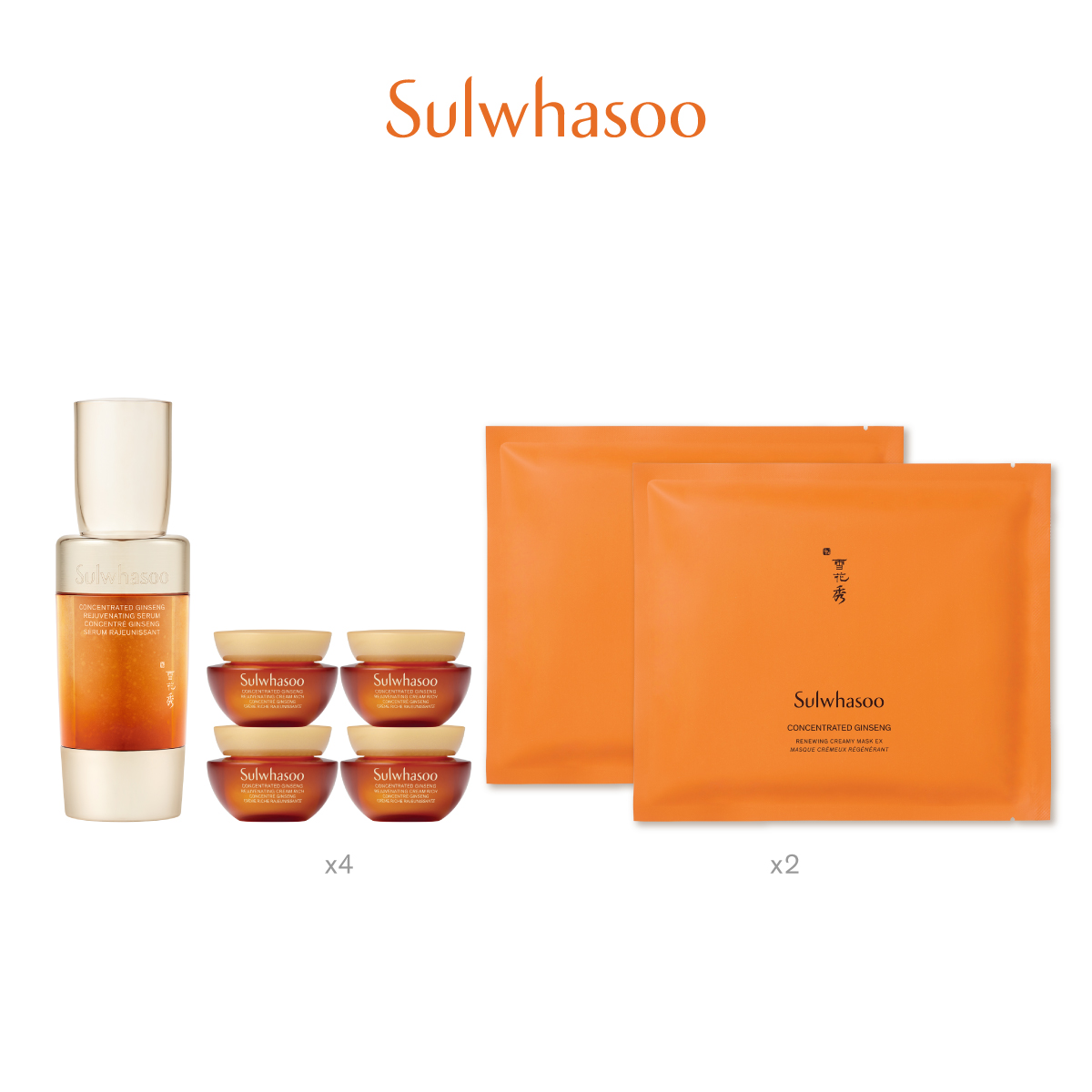 Concentrated Ginseng Renewing Serum EX 30ml Set
