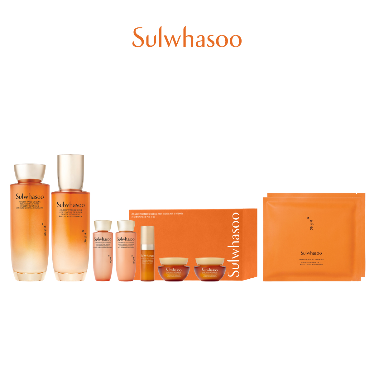Concentrated Ginseng Rejuvenating Water & Emulsion Set