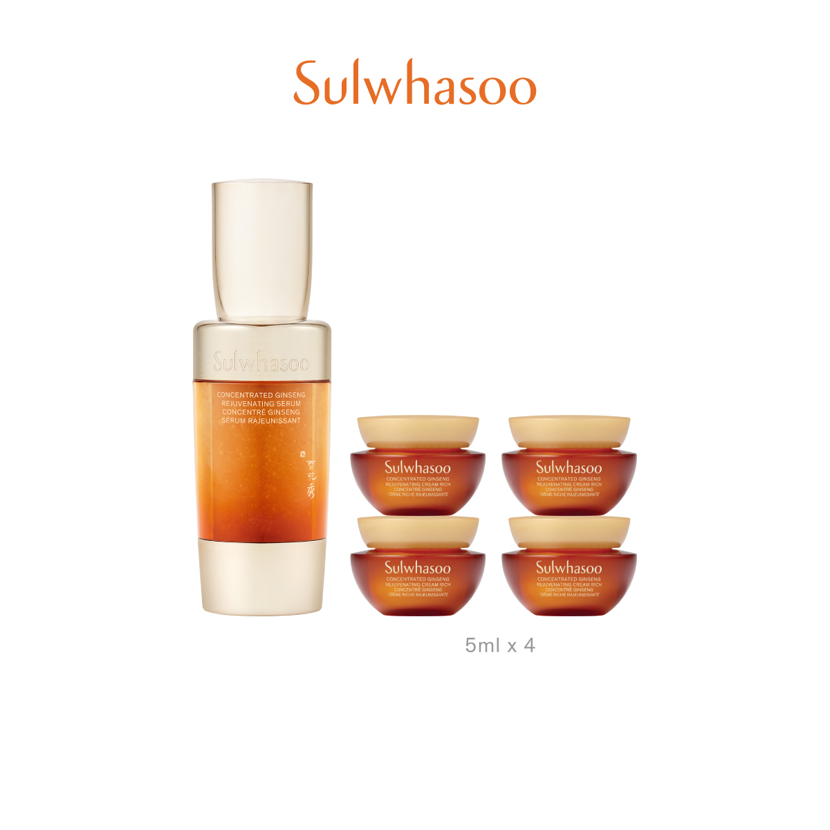Concentrated Ginseng Renewing Serum EX 30ml Set