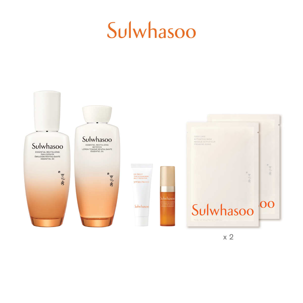Essential Revitalizing Water & Emulsion Set(Value:HK$1,325)