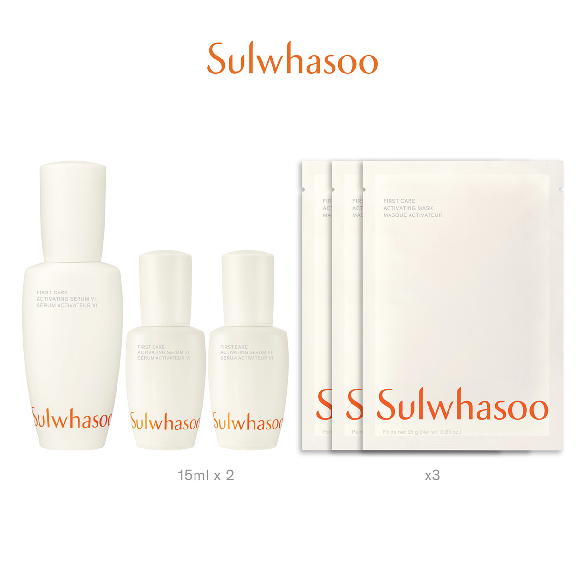 First Care Activating Serum 60ml Set (Value HK$1,210)