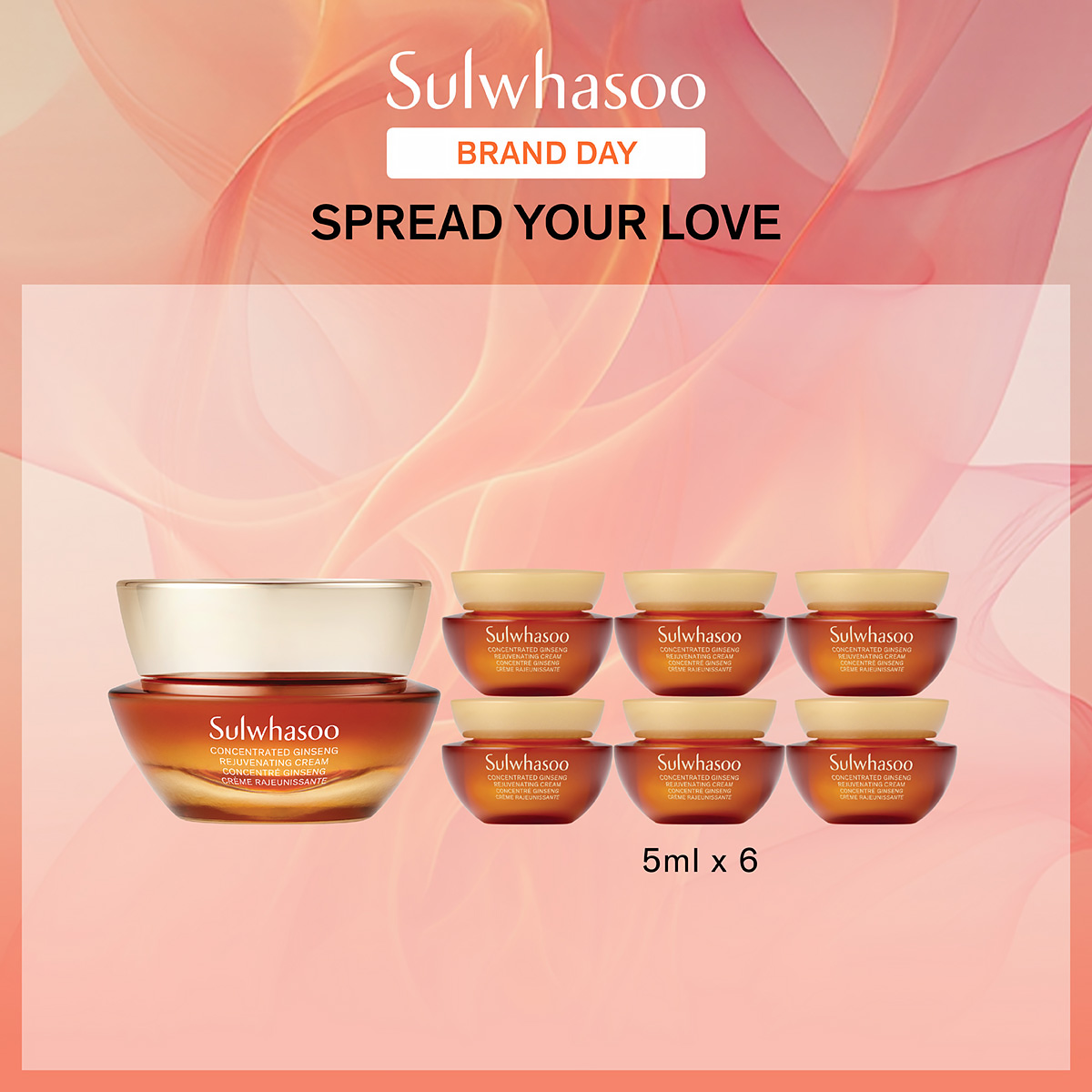 【Spread Your Love 限定】抗衰老人參乳霜30ml套裝(價值HK$2,095)