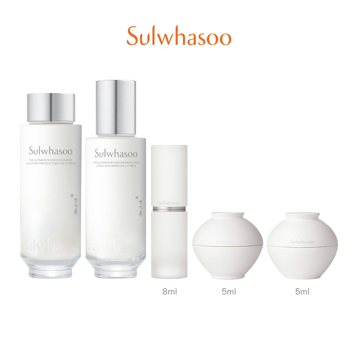 The Ultimate S Enriched Water & Emulsion Set (Value HK$3,045)